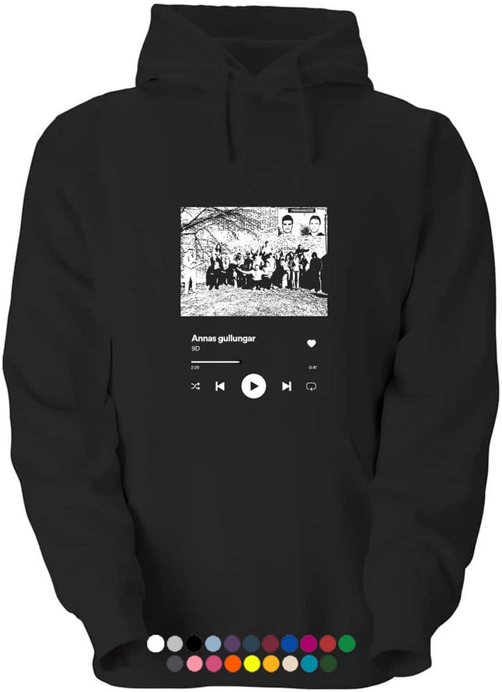 Klasströja klasströjor citat - Spotify med klassfoto