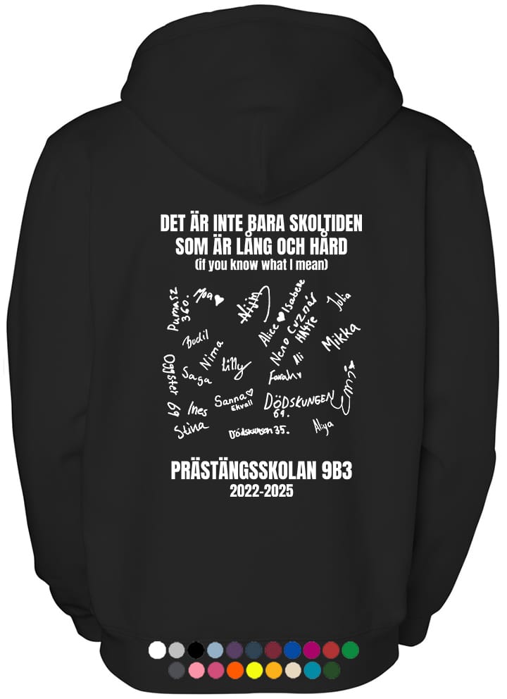 Klasströja citat - Inte bara skoltiden som är lång och hård