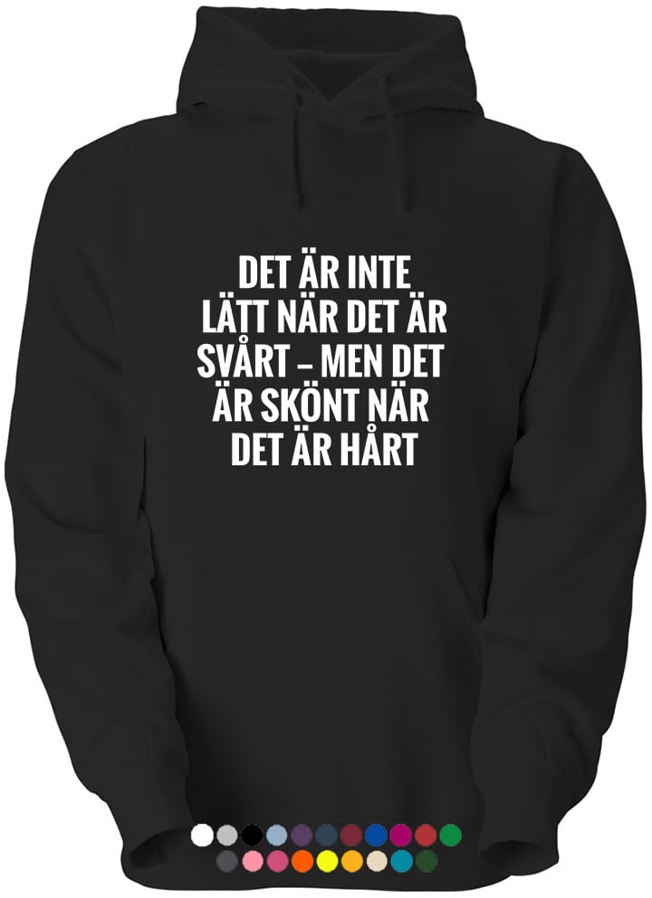 Klasströja citat - Skönt när det är hårt